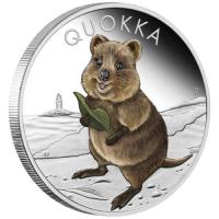 Image 2 for 2021 Quokka 1oz Silver Proof Coin