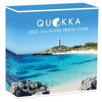 Image 4 for 2021 Quokka 1oz Silver Proof Coin
