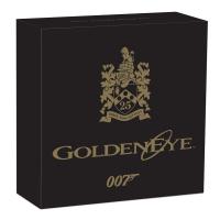 Image 5 for 2020 James Bond GoldenEye 25th Anniversary 1oz Coloured Silver Proof Coin