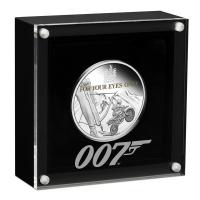 Image 4 for 2021 James Bond 007 For Your Eyes Only One oz Silver Proof