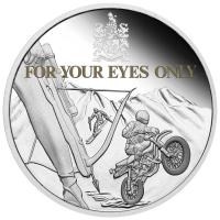 Image 2 for 2021 James Bond 007 For Your Eyes Only One oz Silver Proof