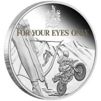 Image 1 for 2021 James Bond 007 For Your Eyes Only One oz Silver Proof