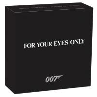 Image 5 for 2021 James Bond 007 For Your Eyes Only Half oz Silver Proof