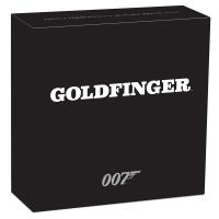 Image 5 for 2021 James Bond 007 Goldfinger Half oz Silver Proof