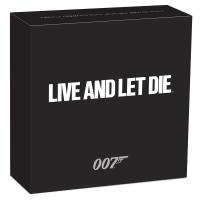Image 5 for 2021 James Bond 007 Live And Let Die Half oz Silver Proof