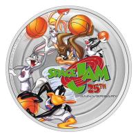 Image 3 for 2021 25th Anniversary Space Jam 1oz Coloured Silver Proof