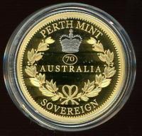 Image 2 for 2022 Australian Perth Mint Proof Gold Sovereign