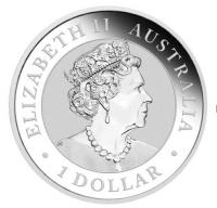 Image 4 for 2022 Australian Wombat 1oz AG  Perth Mint  Coloured Coin in Card 