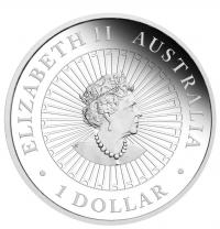 Image 5 for 2022 Great Southern Land 1oz Silver Proof Blue Lepidolite Coin