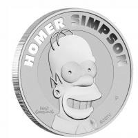 Image 4 for 2022 The Simpsons - Homer Simpson 1oz Silver Coin 