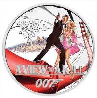 Image 2 for 2022 James Bond 007 A View To a Kill Half oz Silver Proof