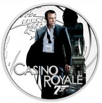 Image 2 for 2022 James Bond 007 Casino Royale Half oz Silver Proof