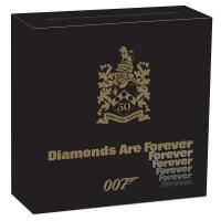 Image 5 for 2021 James Bond 007 Diamonds Are Forever One oz Silver Proof