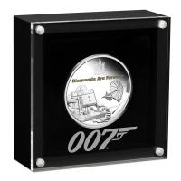 Image 4 for 2021 James Bond 007 Diamonds Are Forever One oz Silver Proof
