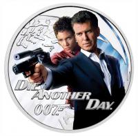 Image 2 for 2022 James Bond 007 Die Another Day Half oz Silver Proof