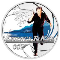 Image 2 for 2022 James Bond 007 Licence to Kill Half oz Silver Proof