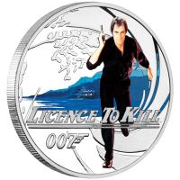 Image 1 for 2022 James Bond 007 Licence to Kill Half oz Silver Proof