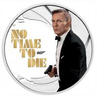 Image 2 for 2022 James Bond 007 No Time To Die Half oz Silver Proof