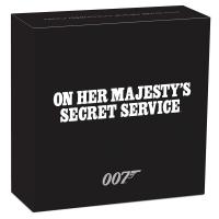 Image 5 for 2021 James Bond 007 On Her Majestys Secret Service Half oz Silver Proof