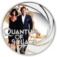 Image 2 for 2022 James Bond 007 Quantum of Solace Half oz Silver Proof