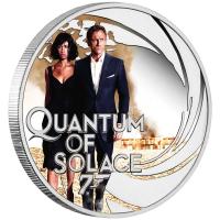 Image 1 for 2022 James Bond 007 Quantum of Solace Half oz Silver Proof