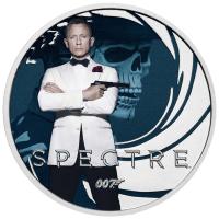 Image 2 for 2022 James Bond 007 Spectre Half oz Silver Proof