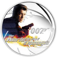 Image 2 for 2022 James Bond 007 The World is Not Enough Half oz Silver Proof