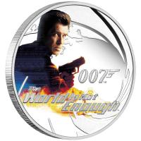 Image 1 for 2022 James Bond 007 The World is Not Enough Half oz Silver Proof