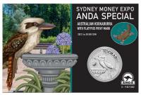 Image 1 for 2022 Australian Kookaburra 1oz Silver Coin with Platypus Privy Mark Sydney ANDA Money Expo