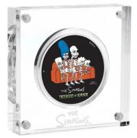 Image 4 for 2022 The Simpsons Treehouse of Horror 1oz Coloured Silver Proof