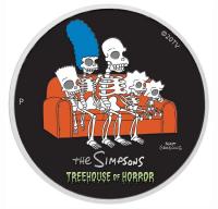Image 3 for 2022 The Simpsons Treehouse of Horror 1oz Coloured Silver Proof