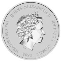 Image 4 for 2022 $1 The Phantom 1oz Silver Tuvalu coin in Card 