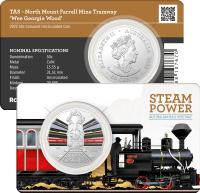 Image 5 for 2022 50¢ Steam Power Trains - Australian Rail Heritage NSW - South Maitland-Spirit of Bendigo - Wee Georgie Wood 