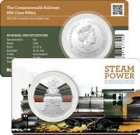 Image 5 for 2022 50¢ Steam Power Trains - Design 5 SA Tom Barr Smith - Design 6 WA 945 Banksiadale - Design 7 Commonwealth Railways NM25  