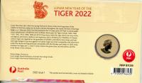 Image 2 for 2022 Issue 1 - Lunar New Year of the Tiger 2022 PNC with Perth Mint $1 