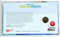 Image 2 for 2022 Issue 5 - Australia's Frontline Workers PNC with RAM Coloured $2 Coin