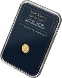 Image 5 for 2022 $5 Mini Kookaburra  Half Gm Gold FRUNC Coin