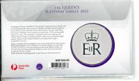 Image 2 for 2022 The Queen's Platinum Jubilee Medallion PMC 
