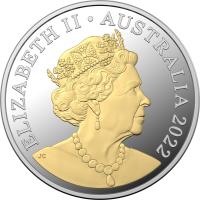 Image 5 for 2022 $1 Centenary of the Country Women's Association Selectively Gold Plated Half oz Proof Coin in Box