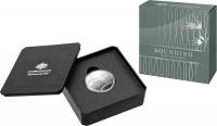 Image 1 for 2022 $1 Kangaroo Silver Bounding Fine Silver Half Oz Proof Coin