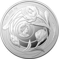 Image 2 for 2022 $1 Wildflowers of Australia - Waratah 1oz Silver Investment Coin
