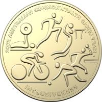 Image 5 for 2022 $1 and $2 - Australian Commonwealth Games Team AlBr UNC Seven Coin Collection  