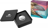 Image 1 for 2022 $1 Australian Dinosaurs 'C; Mintmark Silver Proof Coin