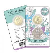 Image 1 for 2022 $2 Tooth Fairy UNC Coin on Card