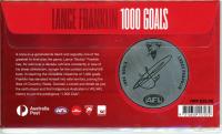 Image 2 for 2022 Lance  Franklin 1000 Goals  - Buddy 1000 Goals Stamp & Medallion Cover