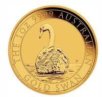 Image 2 for 2023 $100 Austraian Swan 1oz Gold 99.99% Bullion Coin (Memorial Effigy)
