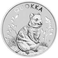 Image 2 for 2023 $1 Australian Quokka 1oz Silver Bullion Coin 