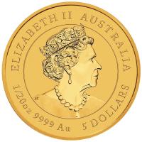 Image 3 for 2023 Australian Lunar Series III Year of the Rabbit One Twentith oz Gold Bullion Coin