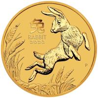 Image 2 for 2023 Australian Lunar Series III Year of the Rabbit One Twentith oz Gold Bullion Coin