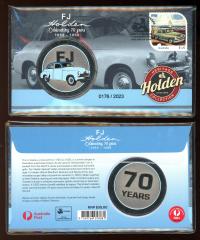 Image 2 for 2023 FJ Holden Celebrating 70 Years 1953-1956 Postal Medallion Cover